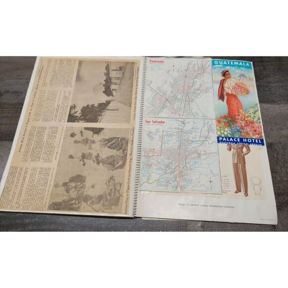 Vintage Ephemera Memorial Scrapbook LDS Latter Day Saints Mission Scrabook - Picture 7 of 9